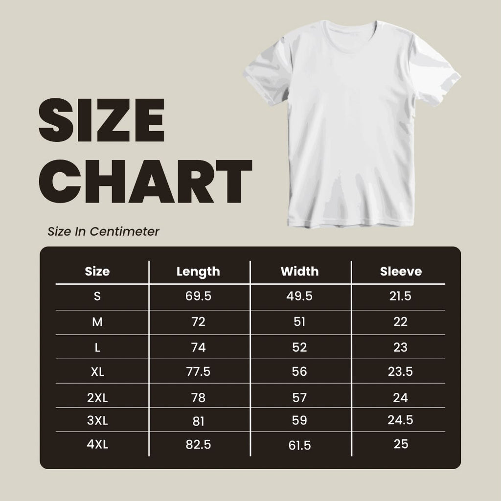 BP220 size chart with chest width and body length in cm, sizes S to 4XL